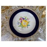 Crown Ducal Hand-Painted Floral Plate