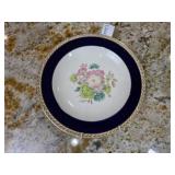 Geranium Pattern Plate by R. E. Leighton