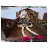 Cloth Doll With Long Legs and Curly Hair