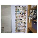 Wooden Thread Rack and Accessories