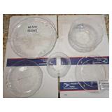 Glass Platters and Bowls
