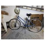 Trek Multitrack Hybrid Bike with Helmet