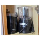 Krups Grinder and Hamilton Beach Processor