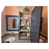 Contents from Bathroom Cabinet Shelves