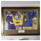 Gustav Klimt Die Musik 1895 Framed Print