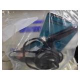 Plastic Toolbox With Tools and Accessories