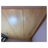 Light Wood Wardrobe With Shelves