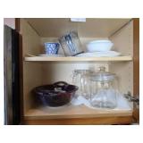 Plates, Jars, and Pottery