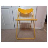 Yellow IKEA Folding Chair