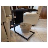 Wood and Metal Side Table