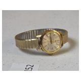 Zodiac Automatic Watch with Gold-Tone Band