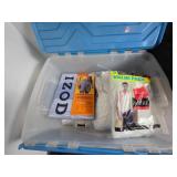 Plastic Bin With Menï¿½s Undergarments