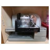 Electric Food Slicer With Blade and Tray