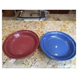 Longaberger Pottery Pie Plates