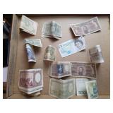Foreign Banknotes in Wallet