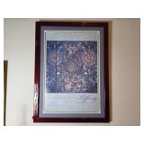 Framed Tiffany & Co Artwork