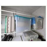Storage Bins and Contents