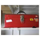 Mastercraft Red Metal Toolbox