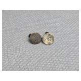Antique Sterling Earrings 4 Grams