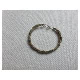 Sterling Silver and Gold-Tone Bracelet