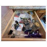 Office Supplies and Desk Drawer Contents