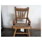 Wooden Spindle-Back 12ï¿½ï¿½ Rocking Chair