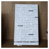 Dansk 4-Piece Steak Knife Set in Box