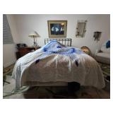 Black Metal Queen Bed Frame