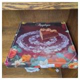 Original Walther Glass Cake Plate