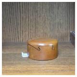 Vintage Crescent Moon Wood Puzzle Box