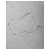 14k Gold Necklace with Opal Pendant