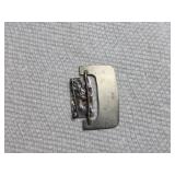 Sterling Silver Belt Buckle, 11 Grams