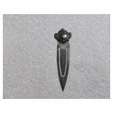 Hazorem Sterling Silver Bookmark