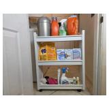 Three-Tier Rolling Storage Cart