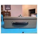 Metal Locking Box With Handle
