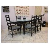 Calligaris Glass Dining Table and Chairs