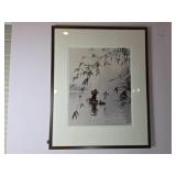 Framed Don Hong-Oai Asian Pictorialism Print