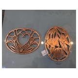 Copper Plated Cast Iron Trivets