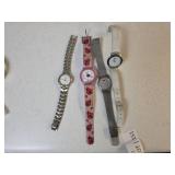 Four Assorted Wristwatches