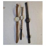 Three Womenï¿½s Wristwatches