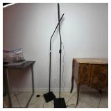 Black Floor Lamp With Adjustable Heads