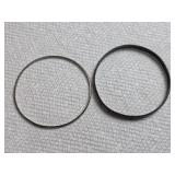 Sterling Silver Bangle Bracelets, 21g Combined