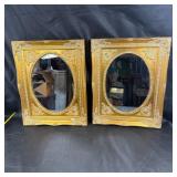 Gold Giltwood Framed Mirrors