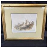 Framed 1839 Jerusalem Print