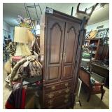Lexington Wooden Armoire with Drawers