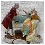 G H & Co Porcelain Courting Figurine