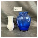 Ceramic and Glass Vases Set