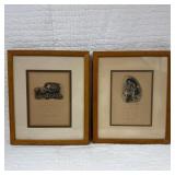Framed Elizabeth Delson Graphic Prints