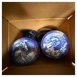 Blue Porcelain Plates
