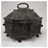 Antique South Indian Bronze Betel Box